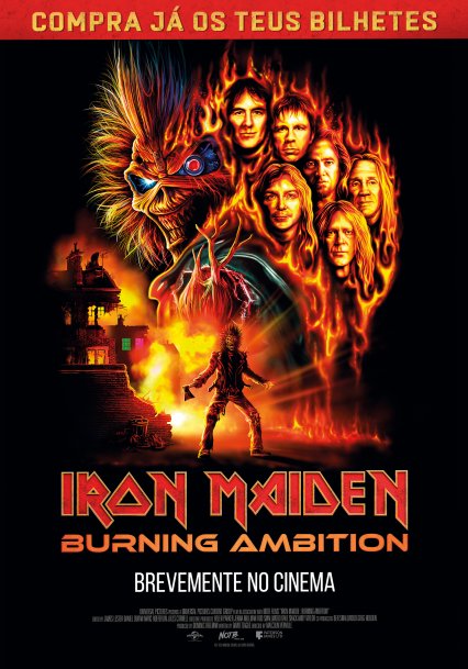 IRON MAIDEN BURNING AMBITION