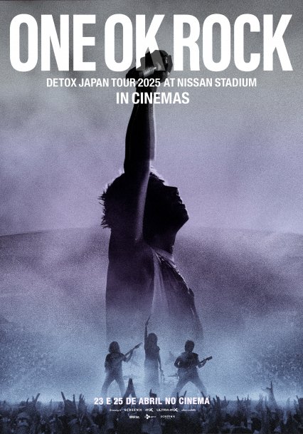One OK Rock Detox Japan Tour 2025 at Nissan Stadium In cinemas