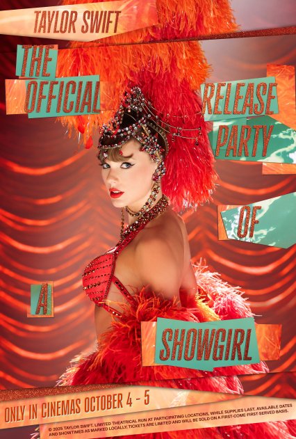 Taylor Swift The Official Release Party of a Showgirl